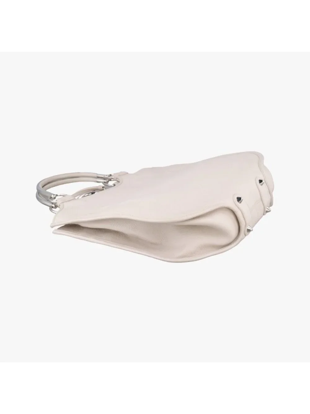 Dior 61 Hobo White Leather 17 BO